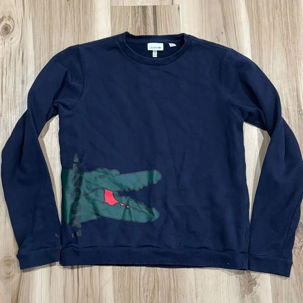 Lacoste Crocodile Crewneck Sweatshirt Boys 16